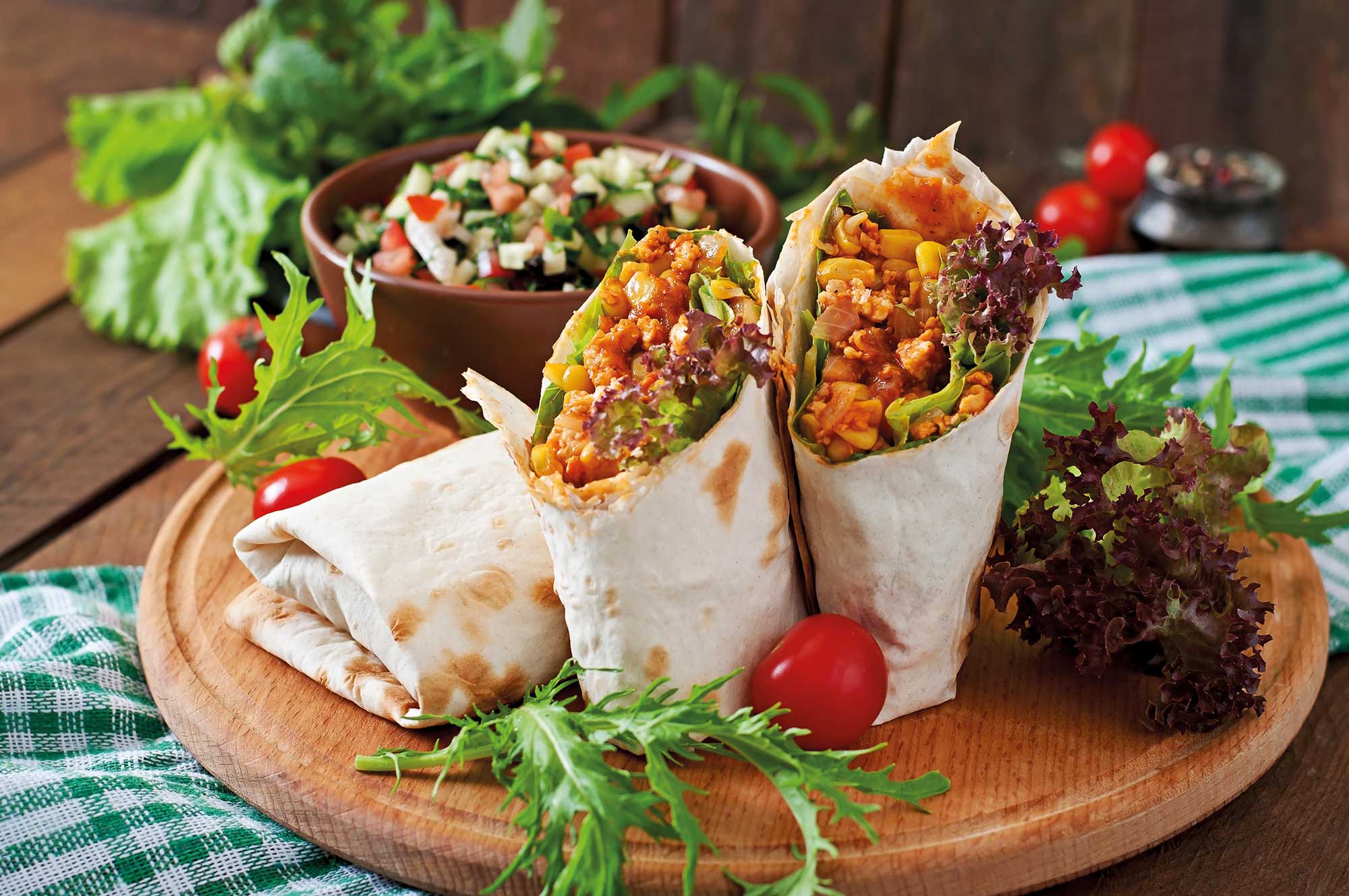 Pomodori-Wraps
